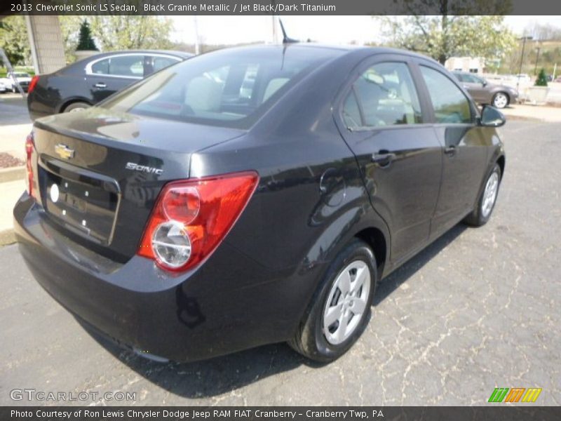 Black Granite Metallic / Jet Black/Dark Titanium 2013 Chevrolet Sonic LS Sedan