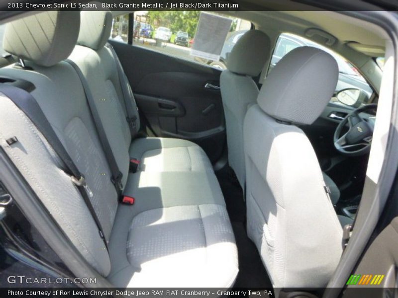 Black Granite Metallic / Jet Black/Dark Titanium 2013 Chevrolet Sonic LS Sedan