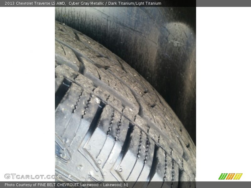 Cyber Gray Metallic / Dark Titanium/Light Titanium 2013 Chevrolet Traverse LS AWD