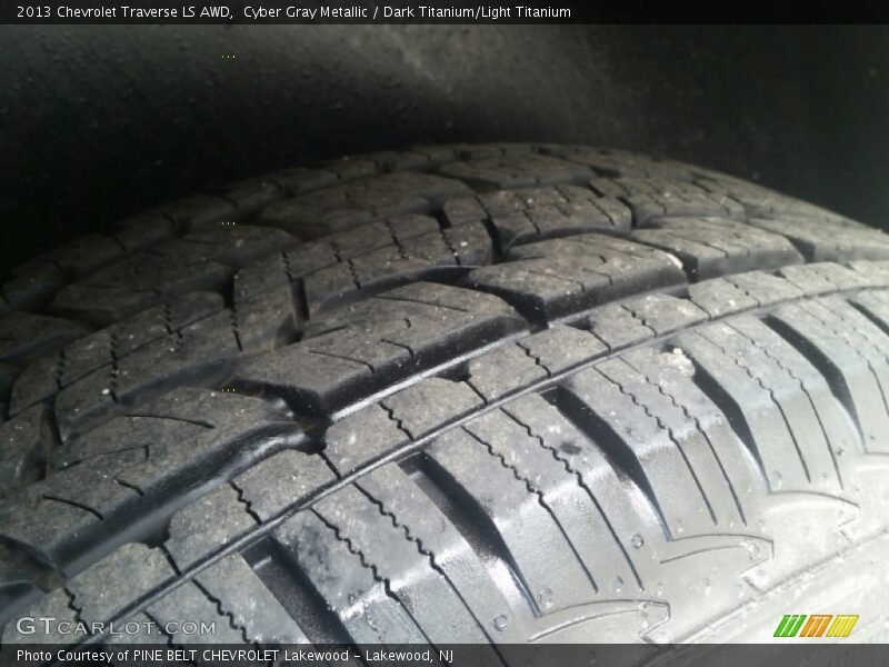 Cyber Gray Metallic / Dark Titanium/Light Titanium 2013 Chevrolet Traverse LS AWD