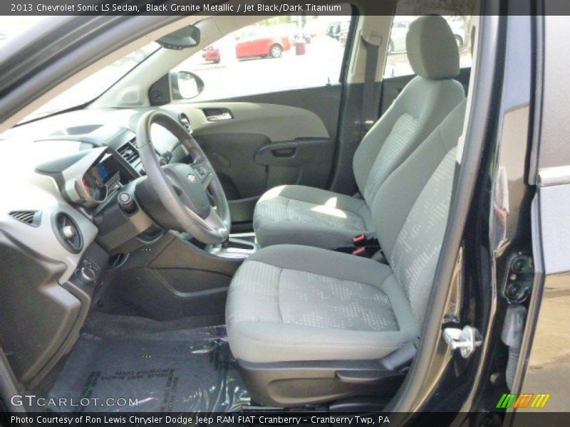 Black Granite Metallic / Jet Black/Dark Titanium 2013 Chevrolet Sonic LS Sedan