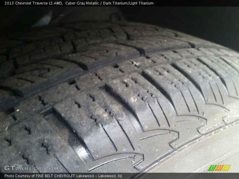 Cyber Gray Metallic / Dark Titanium/Light Titanium 2013 Chevrolet Traverse LS AWD