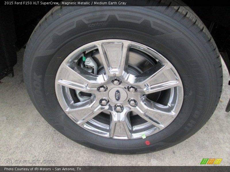 Magnetic Metallic / Medium Earth Gray 2015 Ford F150 XLT SuperCrew
