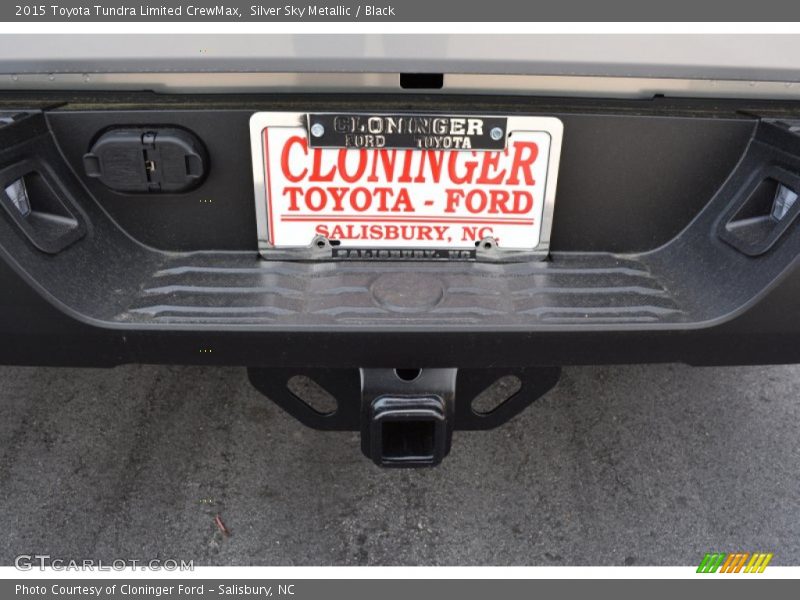 Silver Sky Metallic / Black 2015 Toyota Tundra Limited CrewMax