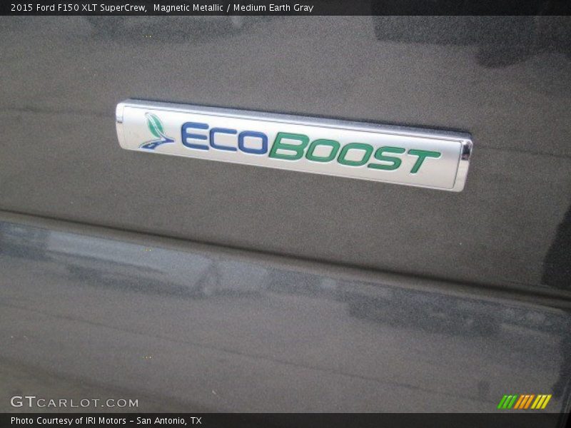 Magnetic Metallic / Medium Earth Gray 2015 Ford F150 XLT SuperCrew