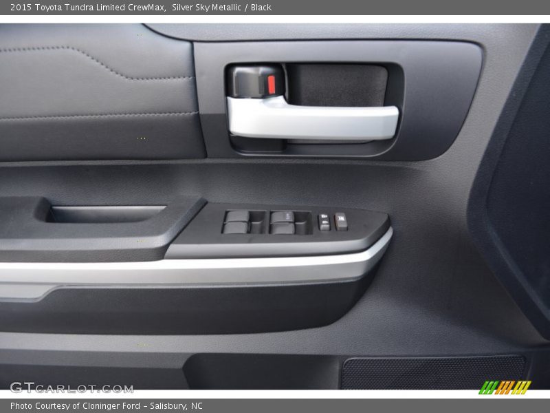 Silver Sky Metallic / Black 2015 Toyota Tundra Limited CrewMax