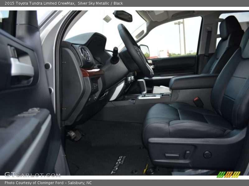 Silver Sky Metallic / Black 2015 Toyota Tundra Limited CrewMax