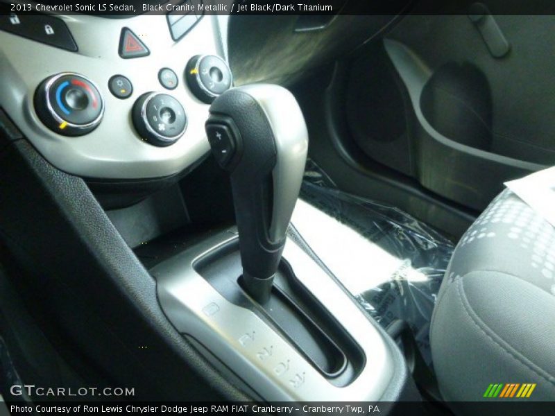 Black Granite Metallic / Jet Black/Dark Titanium 2013 Chevrolet Sonic LS Sedan
