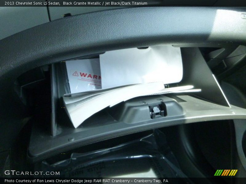 Black Granite Metallic / Jet Black/Dark Titanium 2013 Chevrolet Sonic LS Sedan