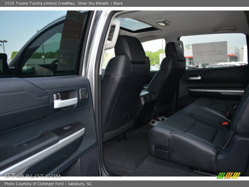 Silver Sky Metallic / Black 2015 Toyota Tundra Limited CrewMax