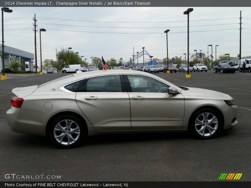 Champagne Silver Metallic / Jet Black/Dark Titanium 2014 Chevrolet Impala LT