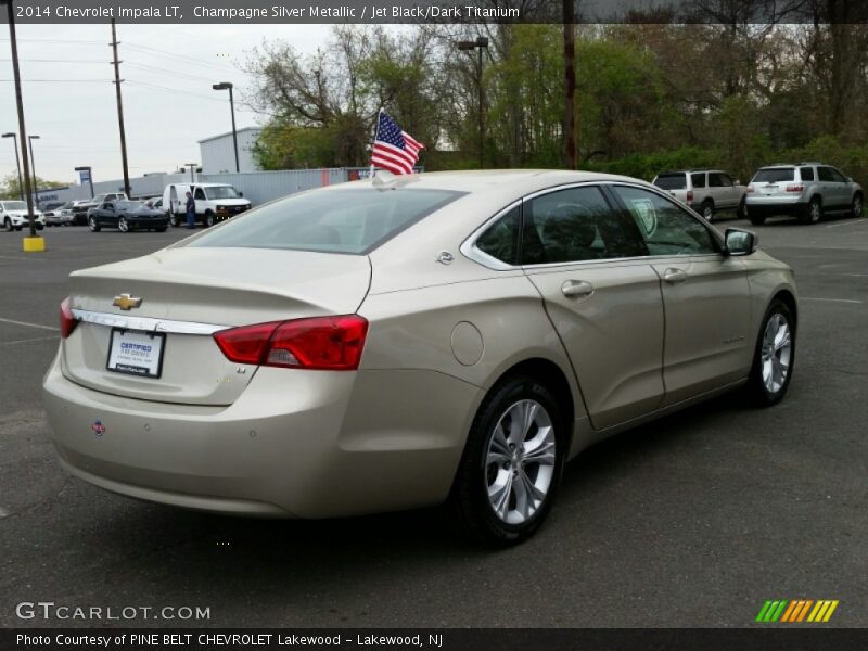 Champagne Silver Metallic / Jet Black/Dark Titanium 2014 Chevrolet Impala LT