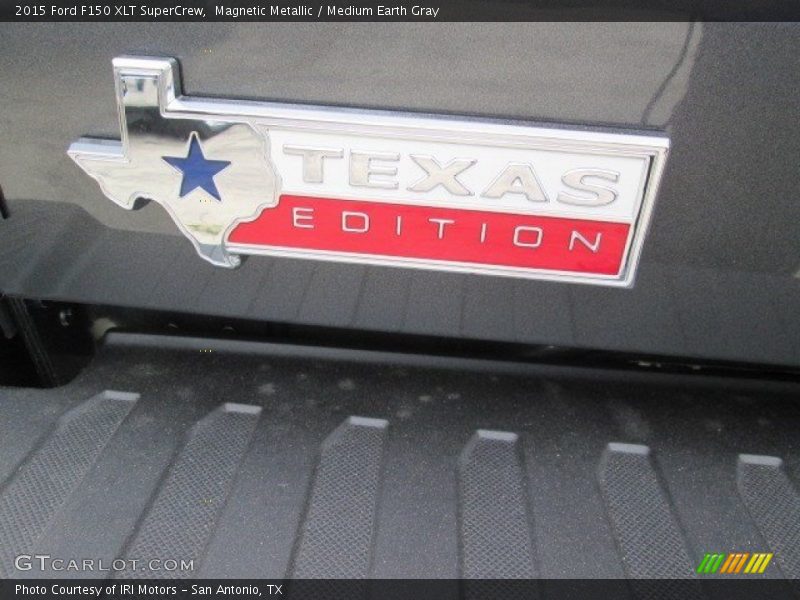 Magnetic Metallic / Medium Earth Gray 2015 Ford F150 XLT SuperCrew