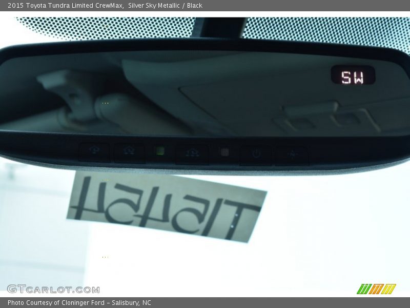 Silver Sky Metallic / Black 2015 Toyota Tundra Limited CrewMax