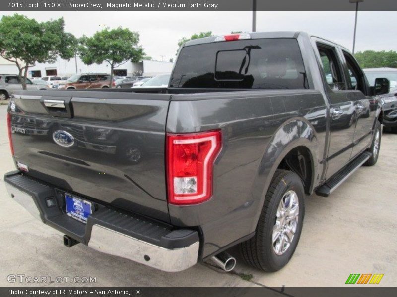 Magnetic Metallic / Medium Earth Gray 2015 Ford F150 XLT SuperCrew