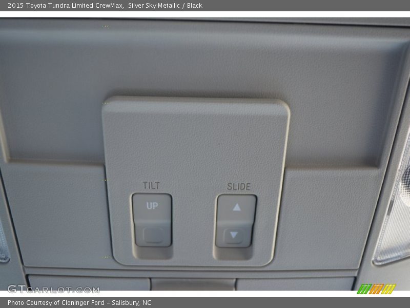 Silver Sky Metallic / Black 2015 Toyota Tundra Limited CrewMax