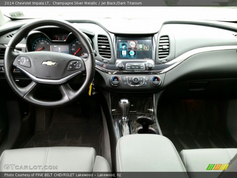Champagne Silver Metallic / Jet Black/Dark Titanium 2014 Chevrolet Impala LT