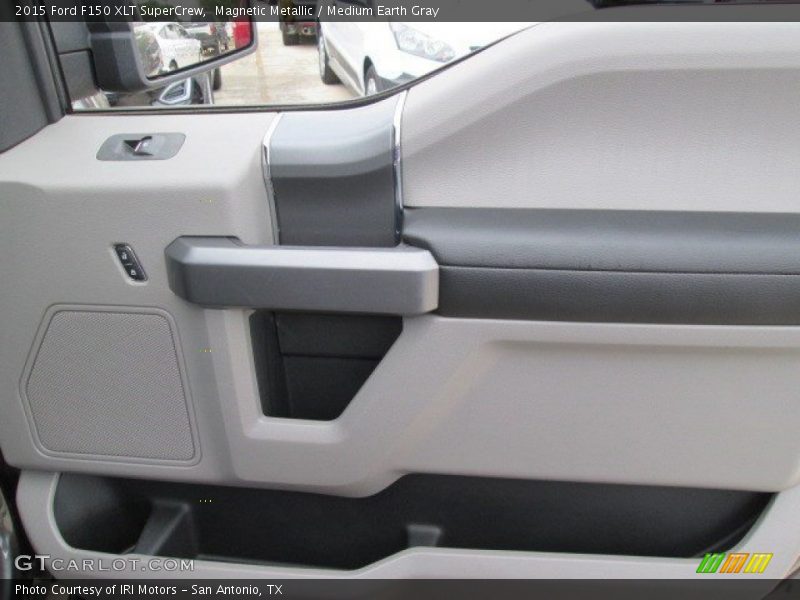 Magnetic Metallic / Medium Earth Gray 2015 Ford F150 XLT SuperCrew