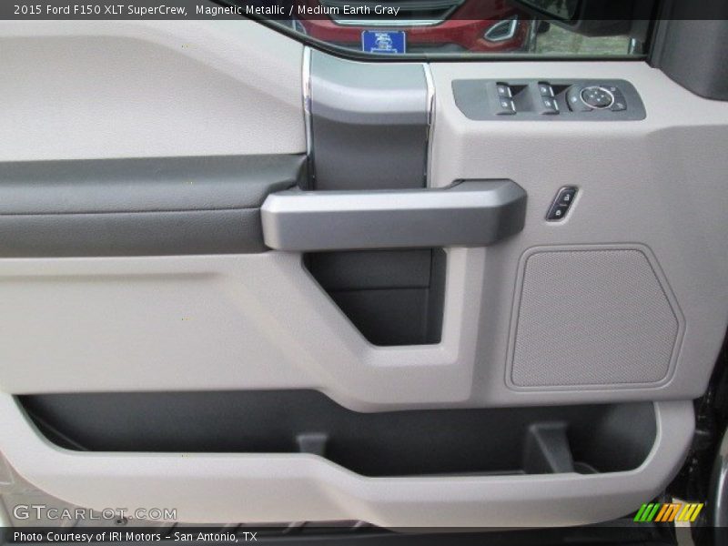 Magnetic Metallic / Medium Earth Gray 2015 Ford F150 XLT SuperCrew
