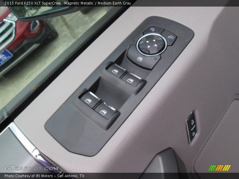 Magnetic Metallic / Medium Earth Gray 2015 Ford F150 XLT SuperCrew