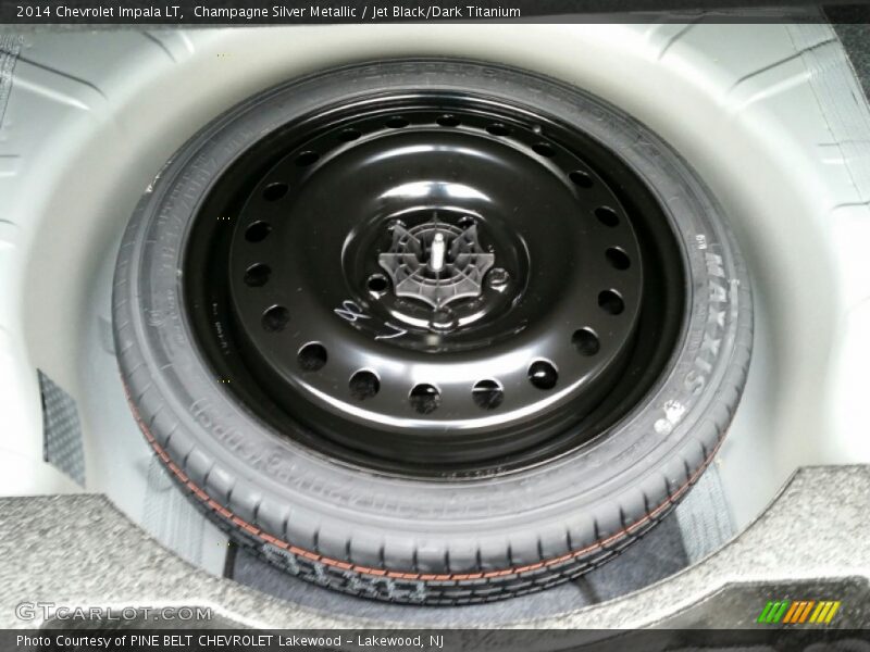 Champagne Silver Metallic / Jet Black/Dark Titanium 2014 Chevrolet Impala LT