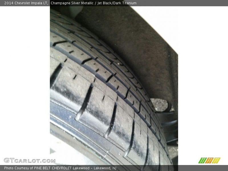 Champagne Silver Metallic / Jet Black/Dark Titanium 2014 Chevrolet Impala LT