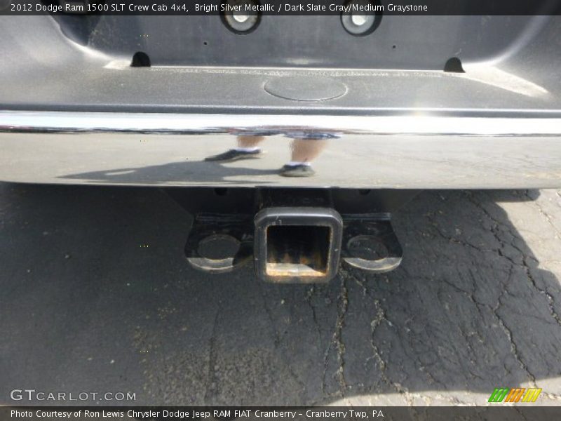 Bright Silver Metallic / Dark Slate Gray/Medium Graystone 2012 Dodge Ram 1500 SLT Crew Cab 4x4