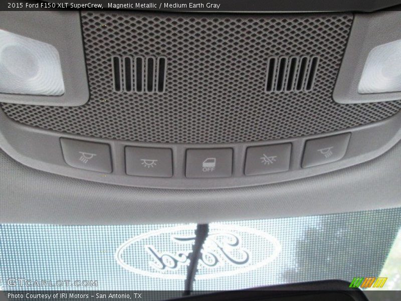 Magnetic Metallic / Medium Earth Gray 2015 Ford F150 XLT SuperCrew