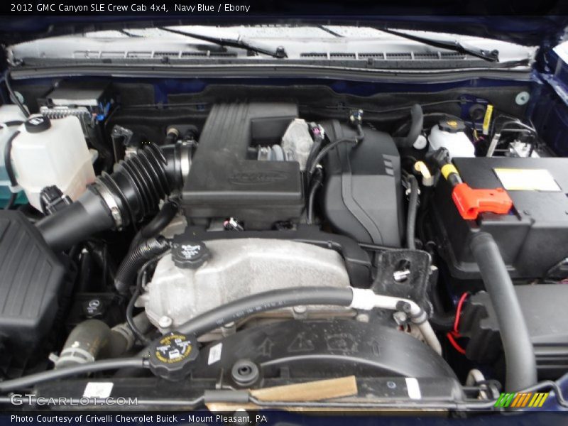  2012 Canyon SLE Crew Cab 4x4 Engine - 3.7 Liter DOHC 20-Valve 5 Cylinder