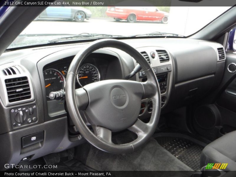 Navy Blue / Ebony 2012 GMC Canyon SLE Crew Cab 4x4