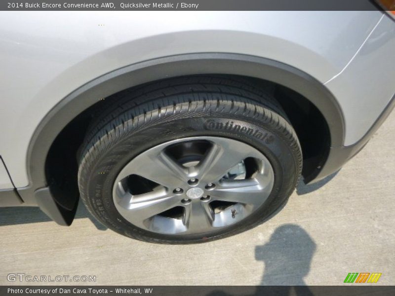 Quicksilver Metallic / Ebony 2014 Buick Encore Convenience AWD