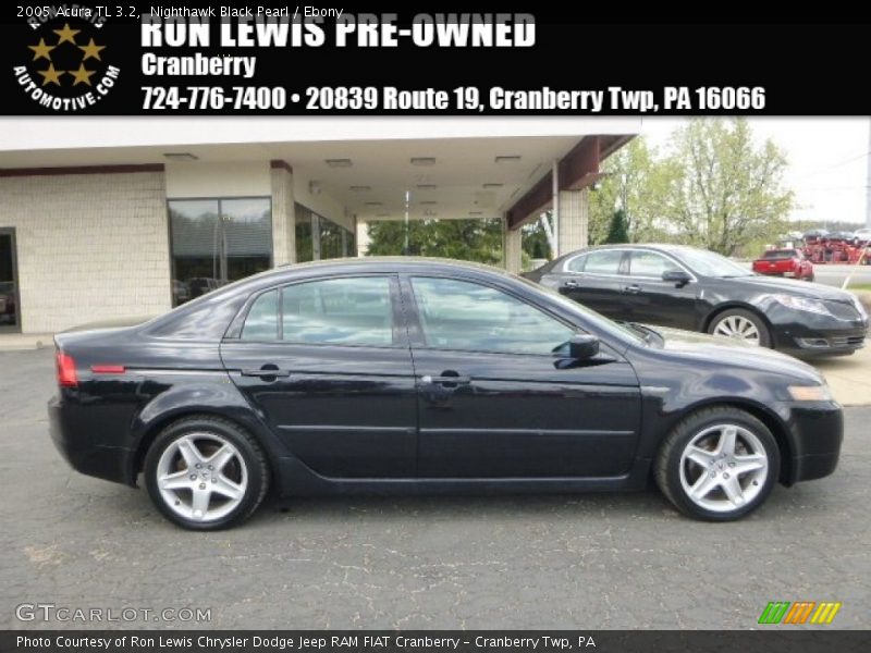 Nighthawk Black Pearl / Ebony 2005 Acura TL 3.2