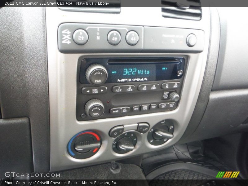 Navy Blue / Ebony 2012 GMC Canyon SLE Crew Cab 4x4
