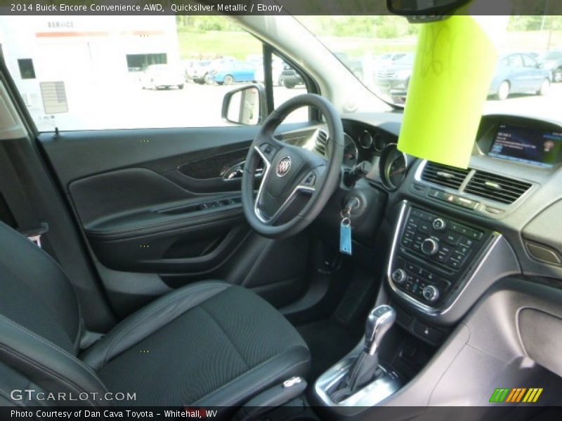 Quicksilver Metallic / Ebony 2014 Buick Encore Convenience AWD