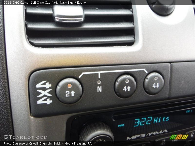 Navy Blue / Ebony 2012 GMC Canyon SLE Crew Cab 4x4