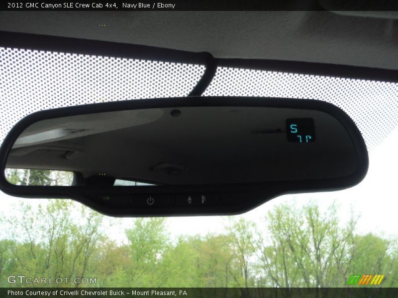 Navy Blue / Ebony 2012 GMC Canyon SLE Crew Cab 4x4