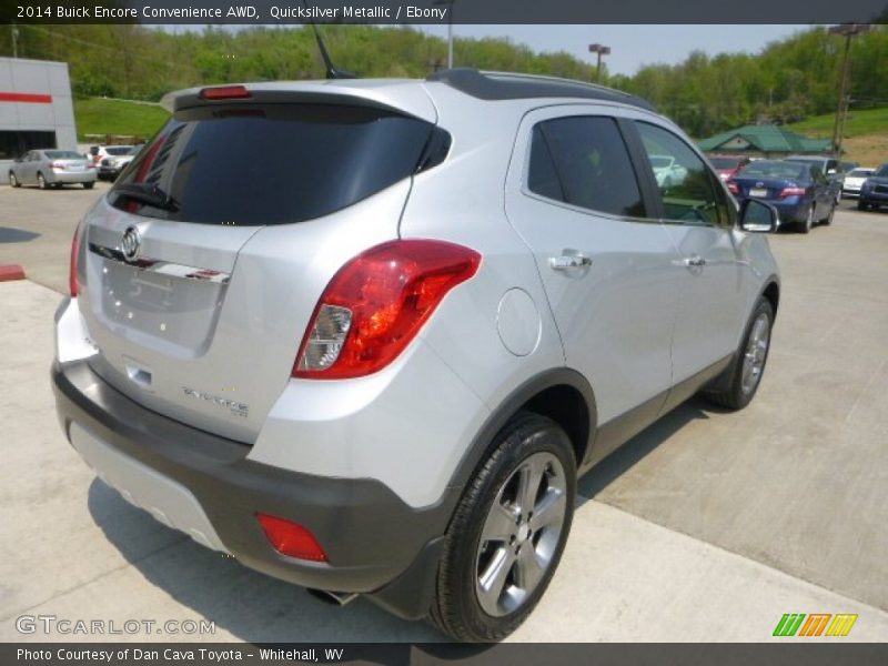 Quicksilver Metallic / Ebony 2014 Buick Encore Convenience AWD