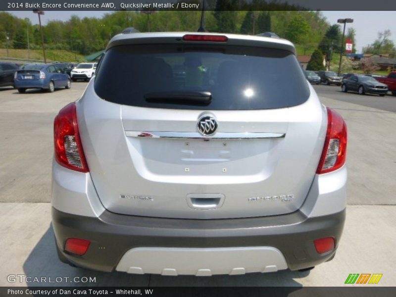 Quicksilver Metallic / Ebony 2014 Buick Encore Convenience AWD