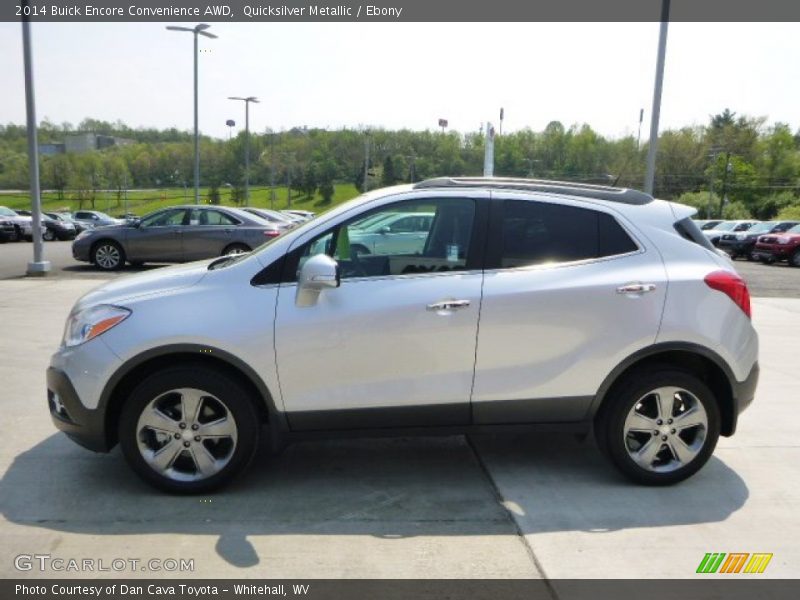 Quicksilver Metallic / Ebony 2014 Buick Encore Convenience AWD