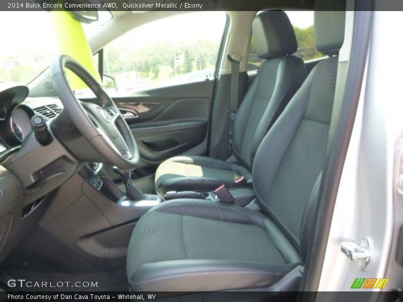 Quicksilver Metallic / Ebony 2014 Buick Encore Convenience AWD