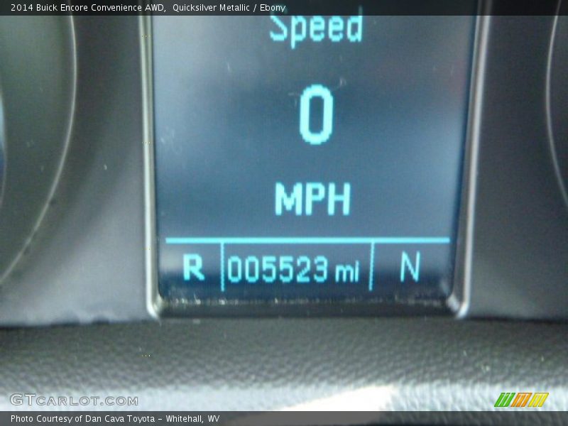 Quicksilver Metallic / Ebony 2014 Buick Encore Convenience AWD