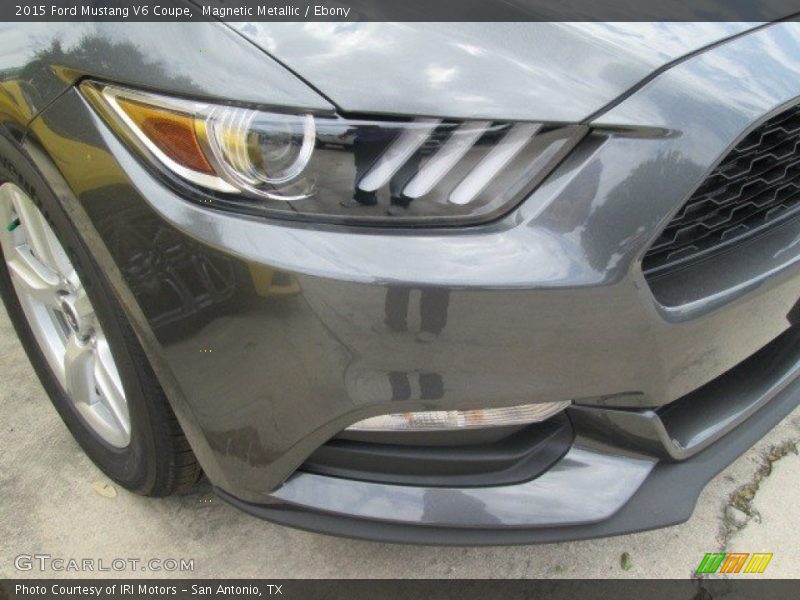 Magnetic Metallic / Ebony 2015 Ford Mustang V6 Coupe