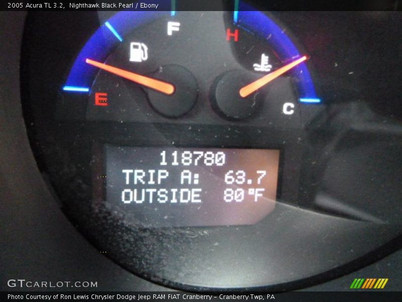 Nighthawk Black Pearl / Ebony 2005 Acura TL 3.2