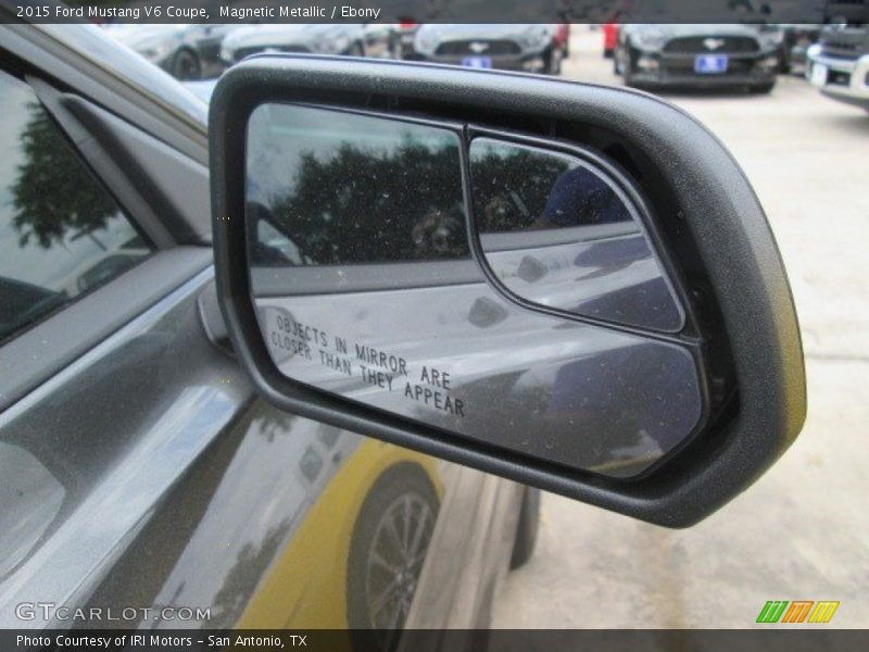 Magnetic Metallic / Ebony 2015 Ford Mustang V6 Coupe