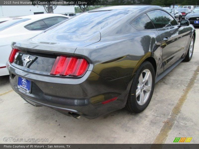 Magnetic Metallic / Ebony 2015 Ford Mustang V6 Coupe