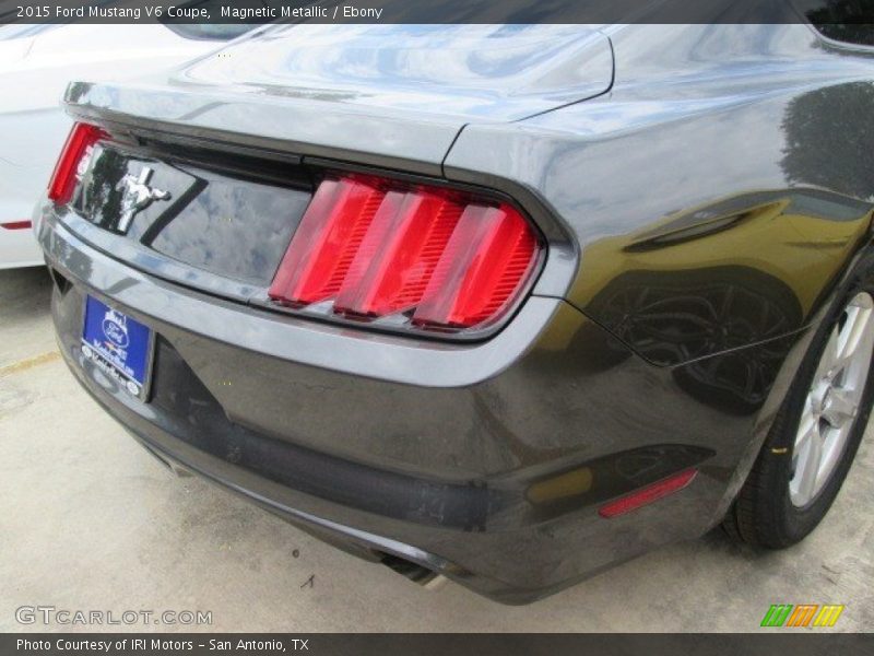 Magnetic Metallic / Ebony 2015 Ford Mustang V6 Coupe