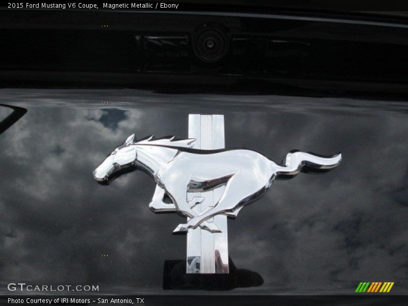 Magnetic Metallic / Ebony 2015 Ford Mustang V6 Coupe