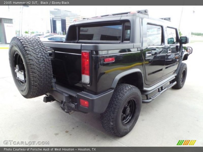 Black / Ebony Black 2005 Hummer H2 SUT