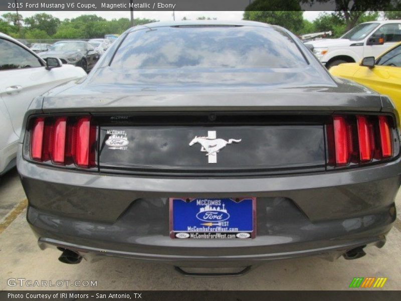 Magnetic Metallic / Ebony 2015 Ford Mustang V6 Coupe
