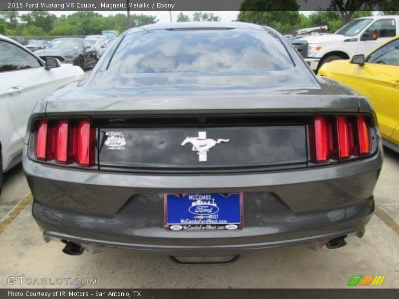 Magnetic Metallic / Ebony 2015 Ford Mustang V6 Coupe